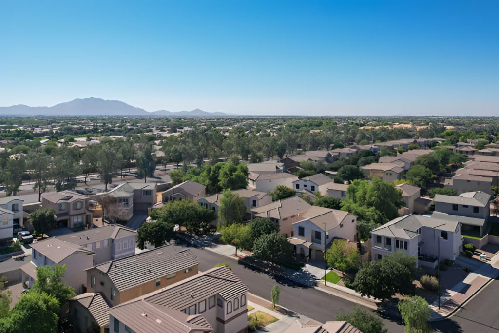 Power Ranch in Gilbert, AZ aerial photo