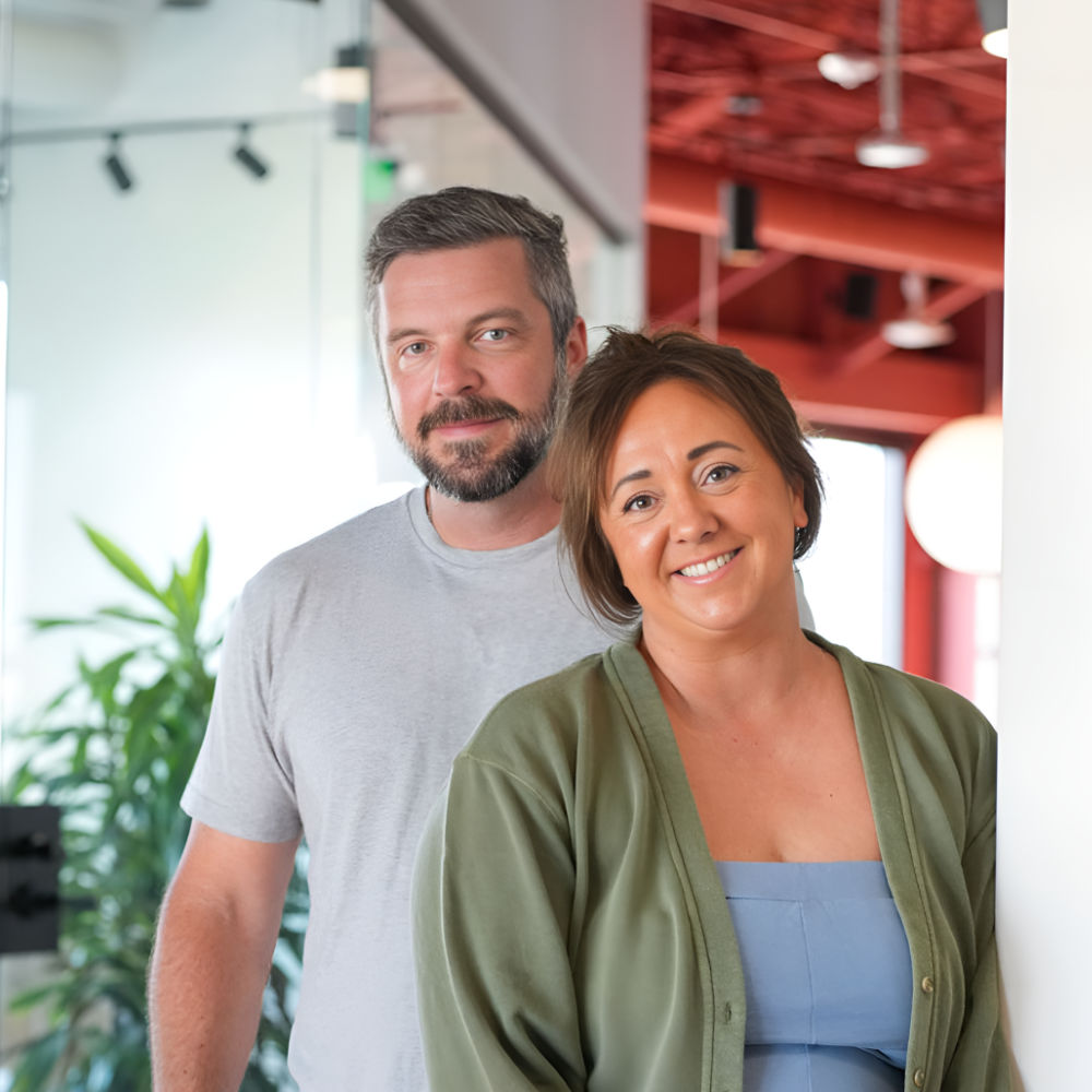 Ryan and Lisa Blanzy, co-owners of Blanzy Realty